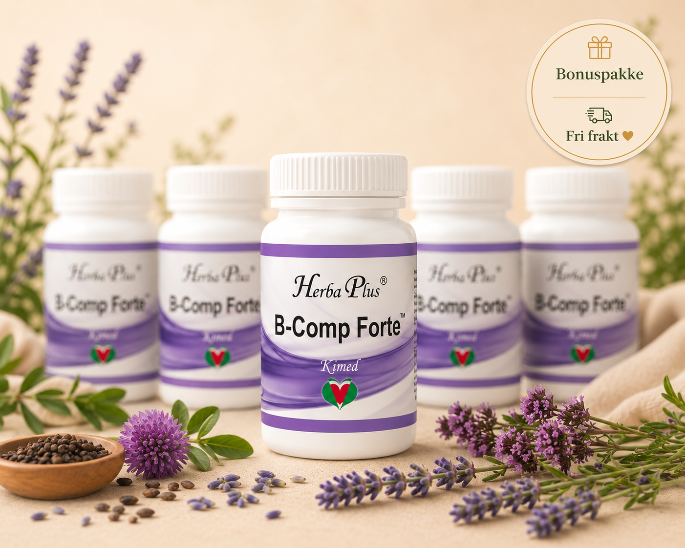 Herba Plus B-Comp Forte 6 for 5