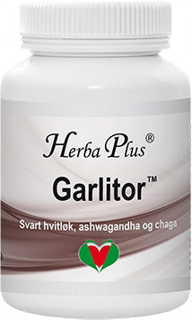 Herba Plus Garlitor -Immunforsvar, energi, stress, mental styrke og hjerte/blodomløp-