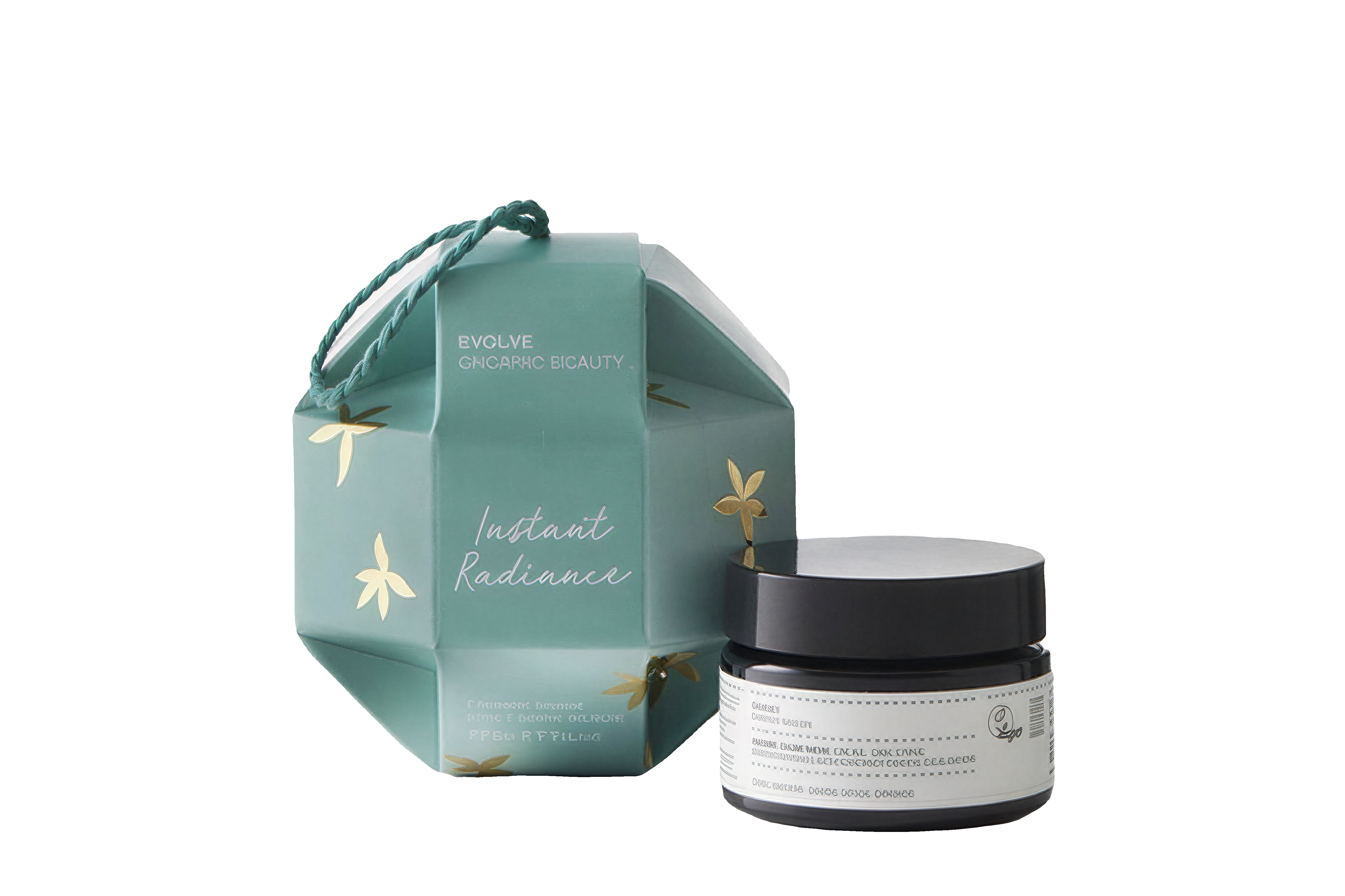 EVOLVE Instant Radiance Gavepakke – Radiant Glow 2-in-1 Mask Scrub 30ml