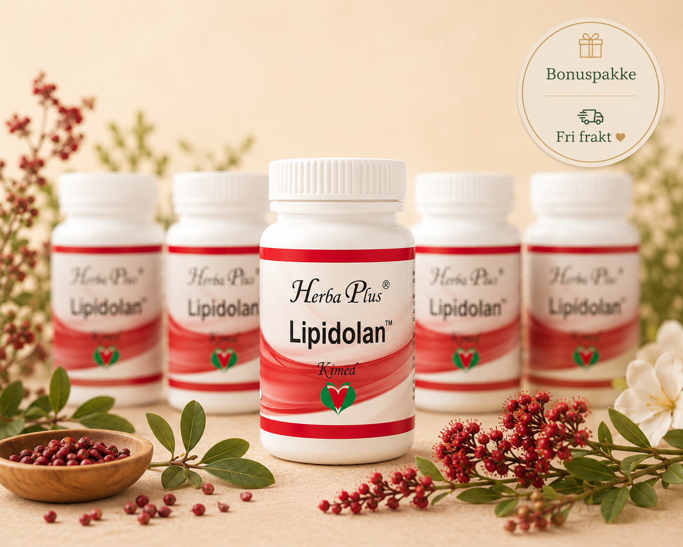 Herba Plus Lipidolan -kolesterolet- 6 for 5
