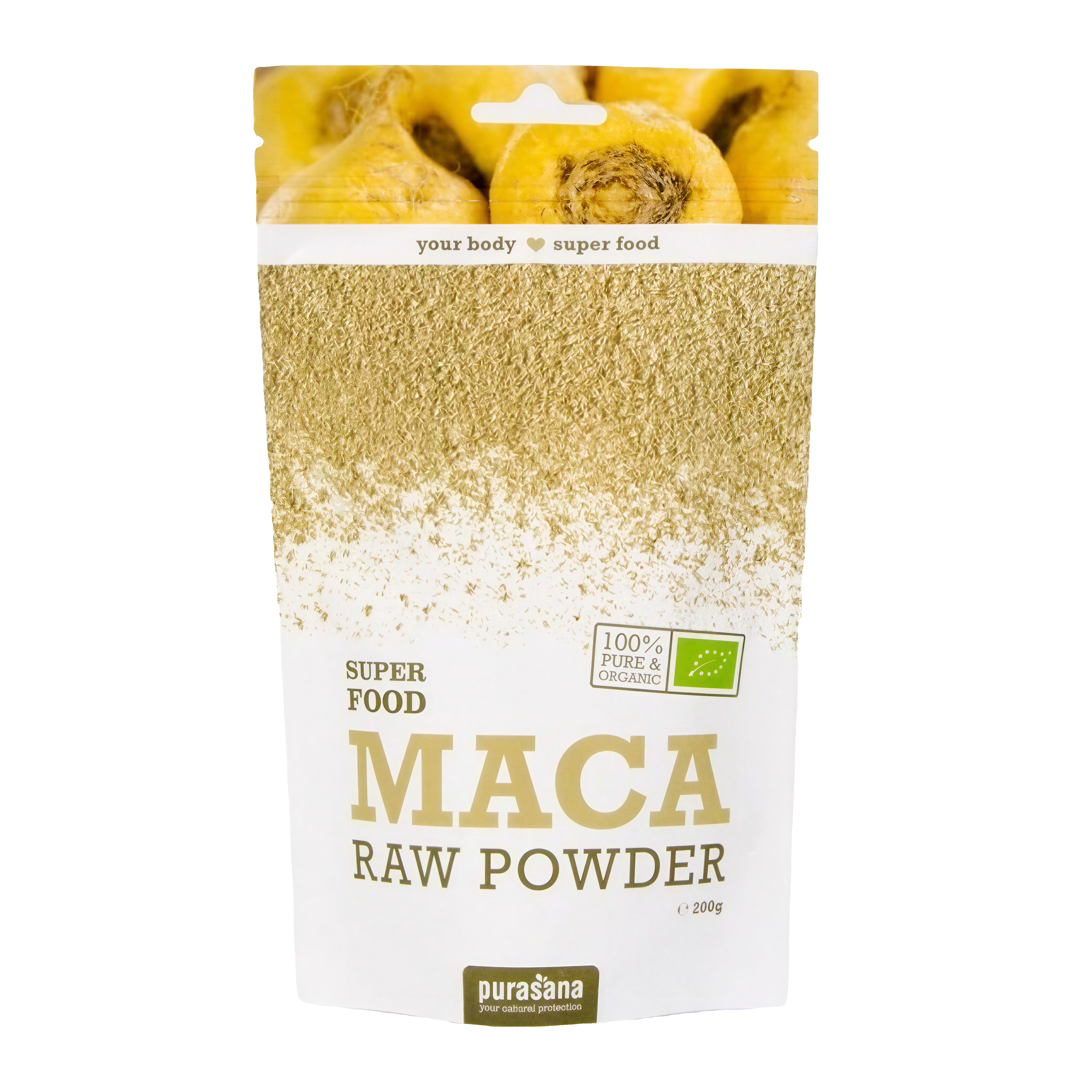 Purasana Maca Pulver Øko 200g