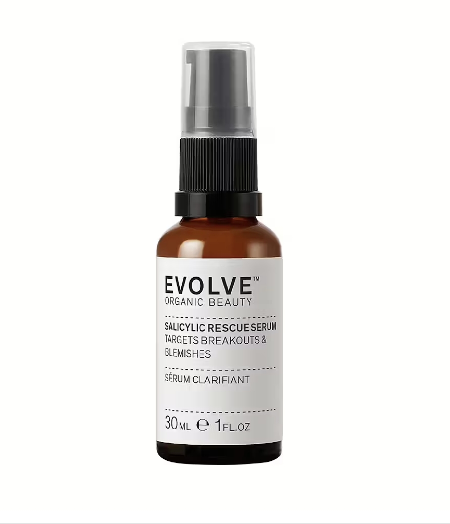 Økologisk serum for fet og kombinasjonshud. Få kontroll over uren hud med EVOLVE Salisylic Rescue Serum! 30ml.