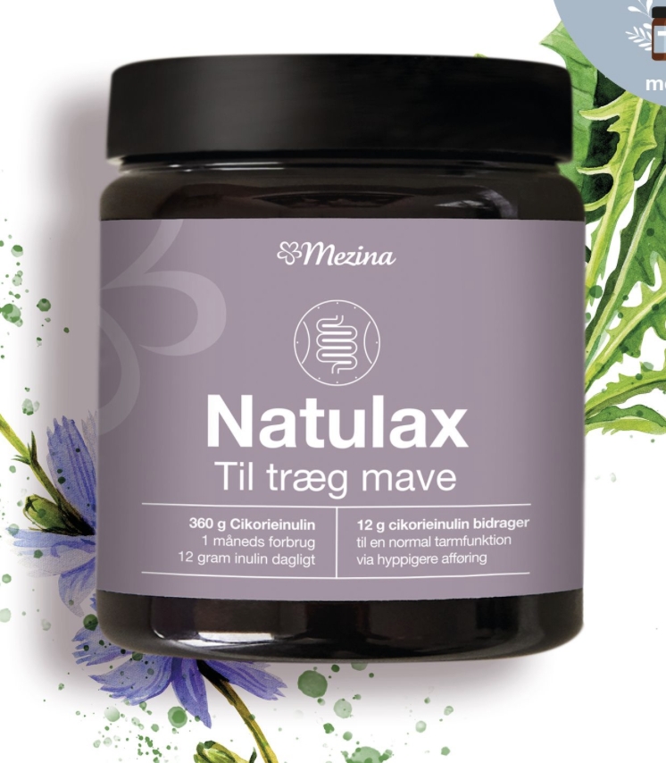 360 GRAM. MED SIKORIINULIN FOR EN NORMAL TARMFUNKSJON VIA HYPPIGERE AVFØRING.