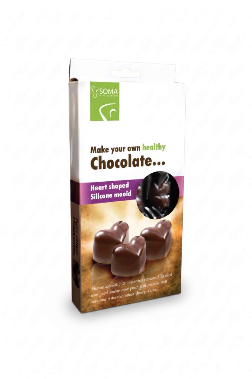 15 hjerteformer à 9 gram. Tåler ovn, oppvaskmaskin, fryser.