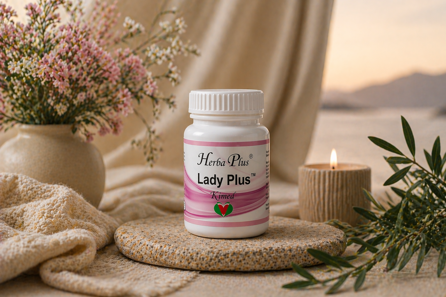 Herba Plus Lady Plus -hormonbalansen og klimakteriet-