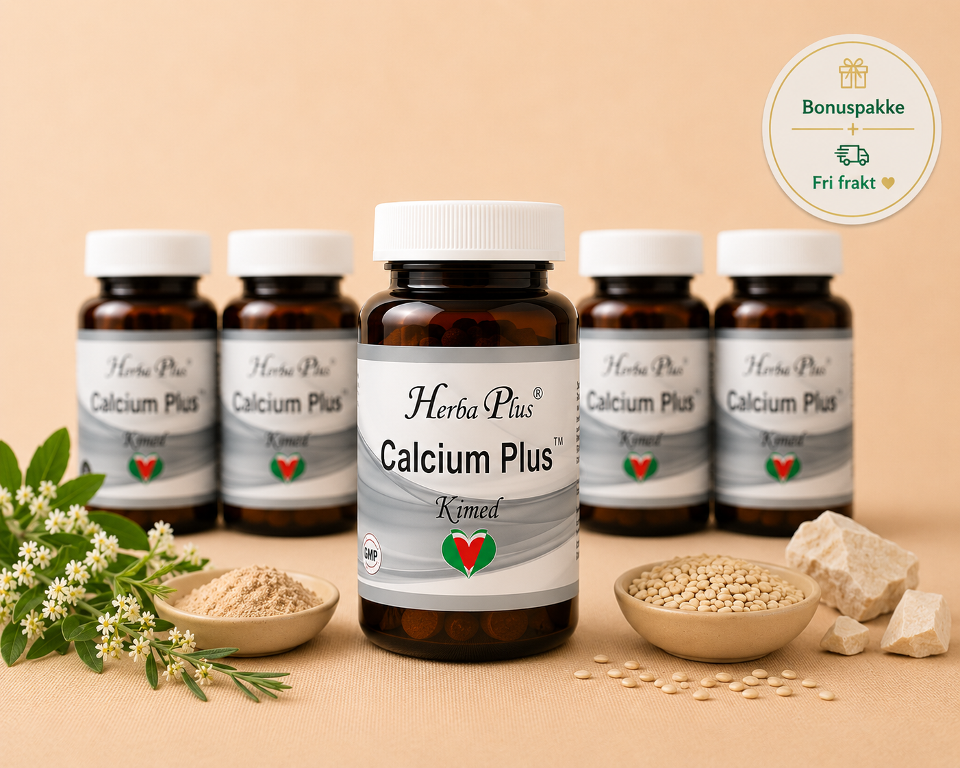 Herba Plus Calsium Plus 6 for 5