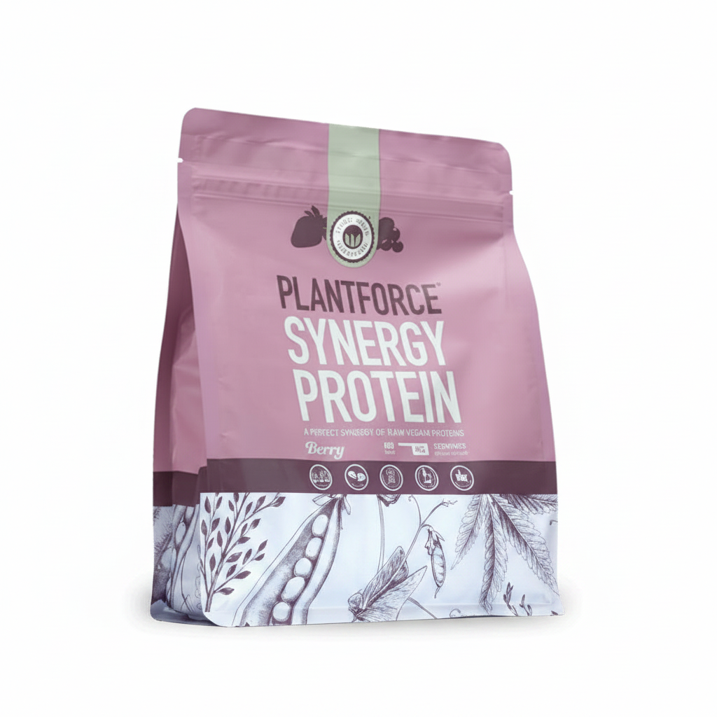 Synergy Protein Berry – samme størrelse som sjokolade